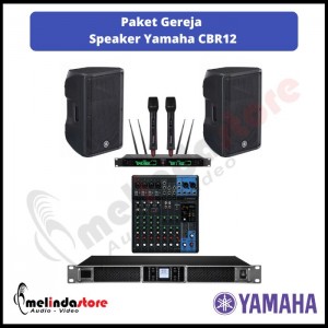 Paket Sound Gereja Speaker Yamaha CBR 12 | 2 Speaker